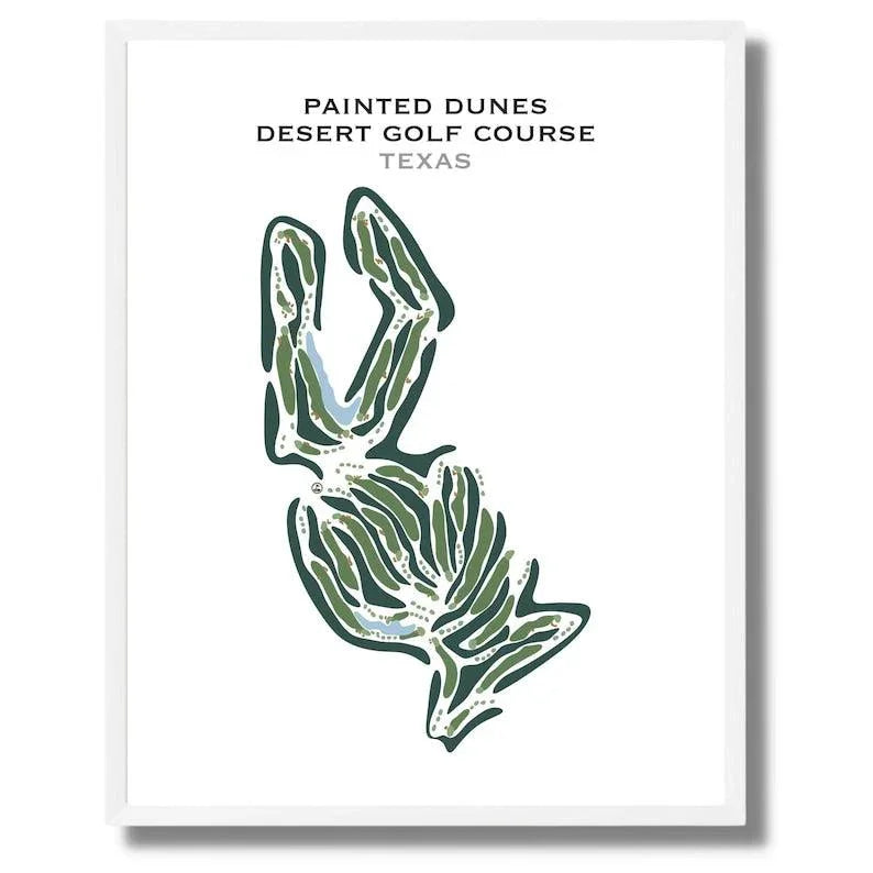 Buy the best printed golf course Painted Dunes Desert Golf Course