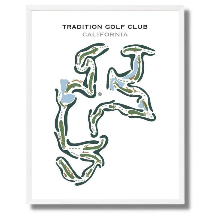 Tradition Golf Club, California - Printed Golf Courses - Golf Course Prints