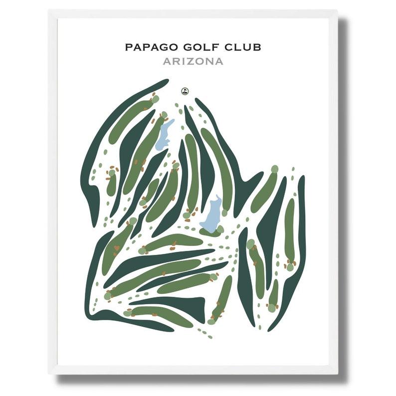 Papago Golf Club, Arizona - Printed Golf Courses - Golf Course Prints