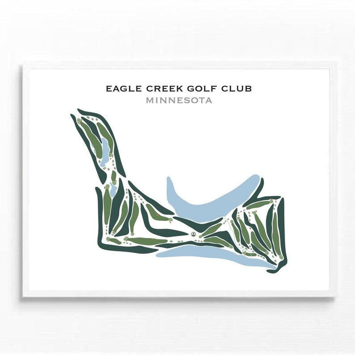 Eagle Creek Golf Club, Minnesota - Printed Golf Courses - Golf Course Prints