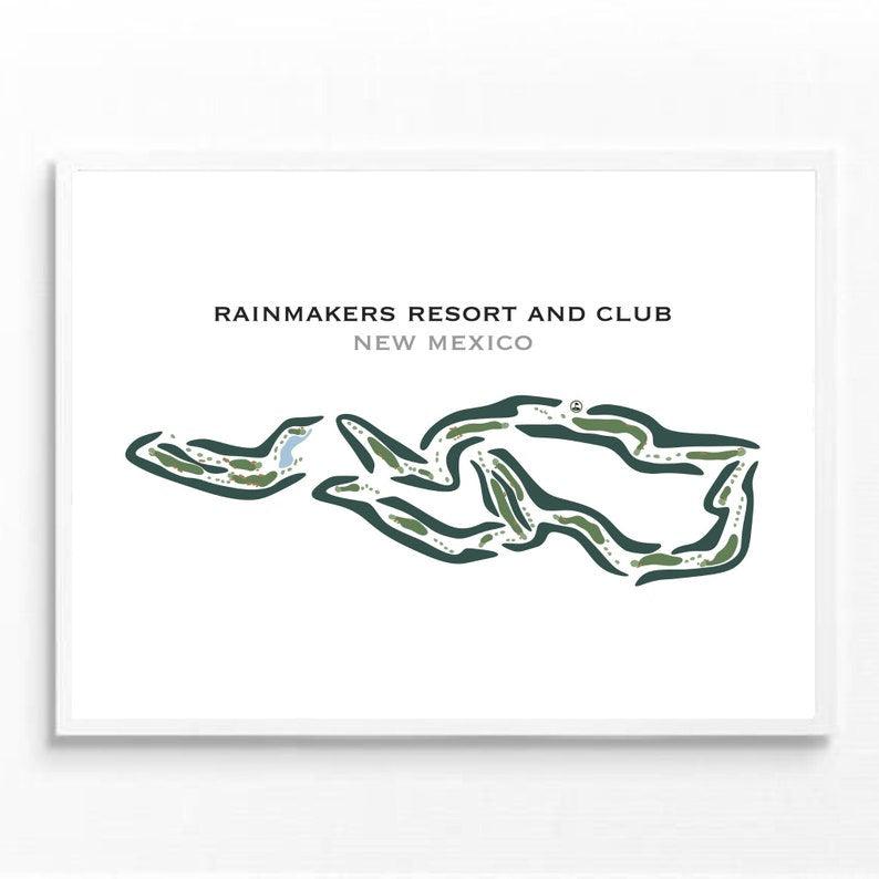Rainmakers Resort and Club, New Mexico - Printed Golf Courses - Golf Course Prints