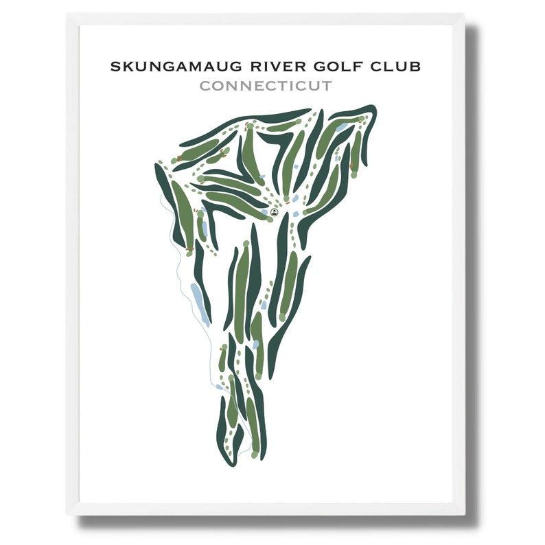 Skungamaug River Golf Club, Connecticut - Printed Golf Courses - Golf Course Prints