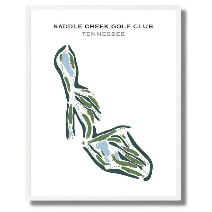 Saddle Creek Golf Club, Tennessee - Printed Golf Courses - Golf Course Prints