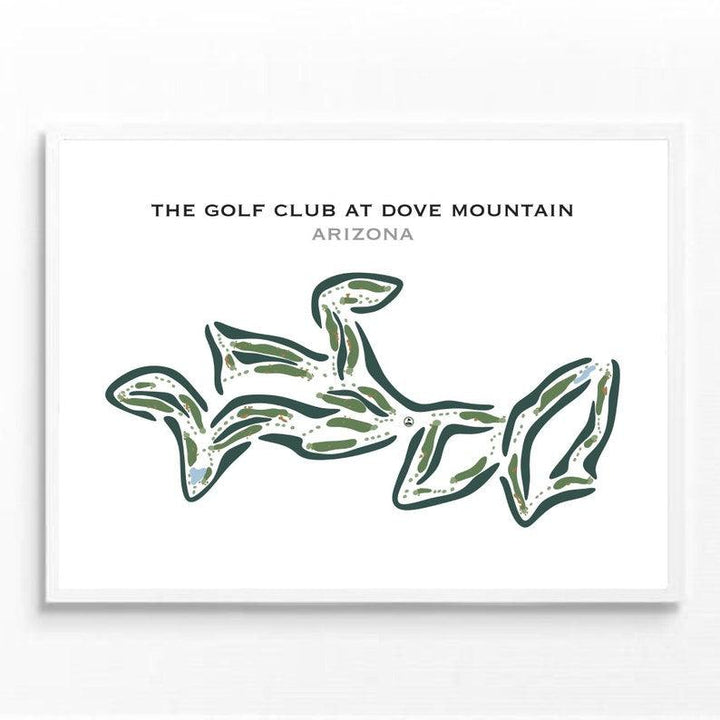 The Golf Club at Dove Mountain, Arizona - Printed Golf Courses - Golf Course Prints