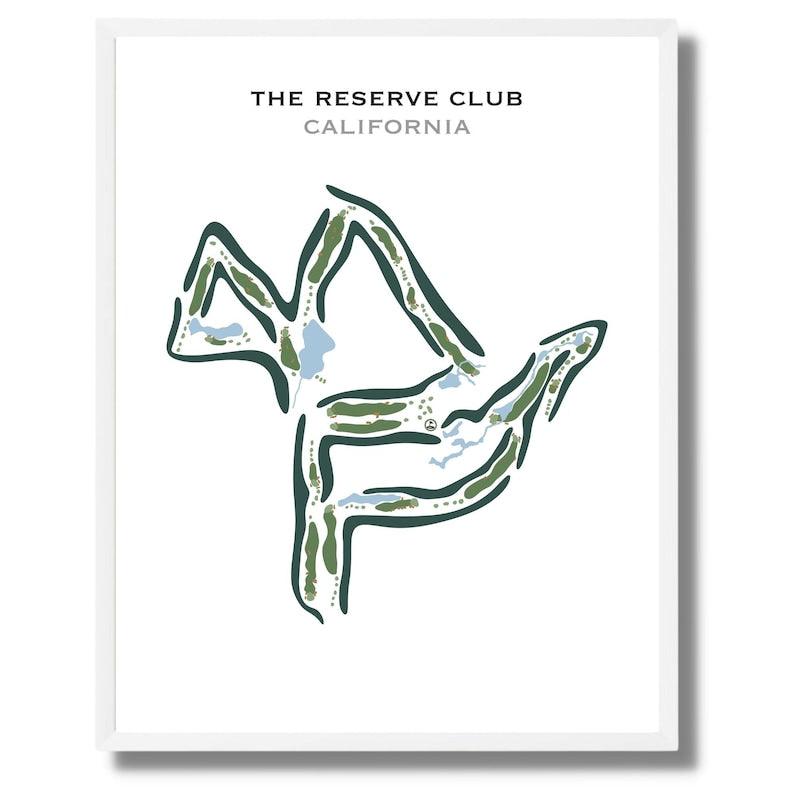 The Reserve Club, California - Printed Golf Courses - Golf Course Prints