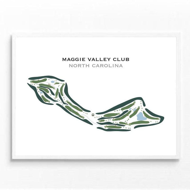 Maggie Valley Club, North Carolina - Printed Golf Courses - Golf Course Prints