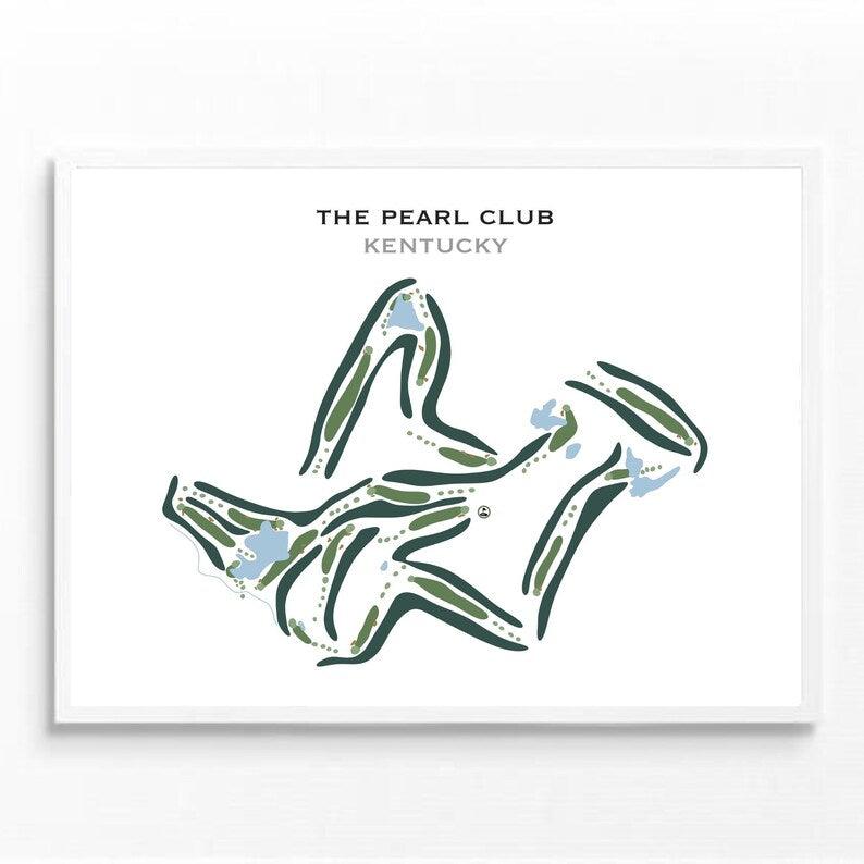 The Pearl Club, Kentucky - Printed Golf Courses - Golf Course Prints
