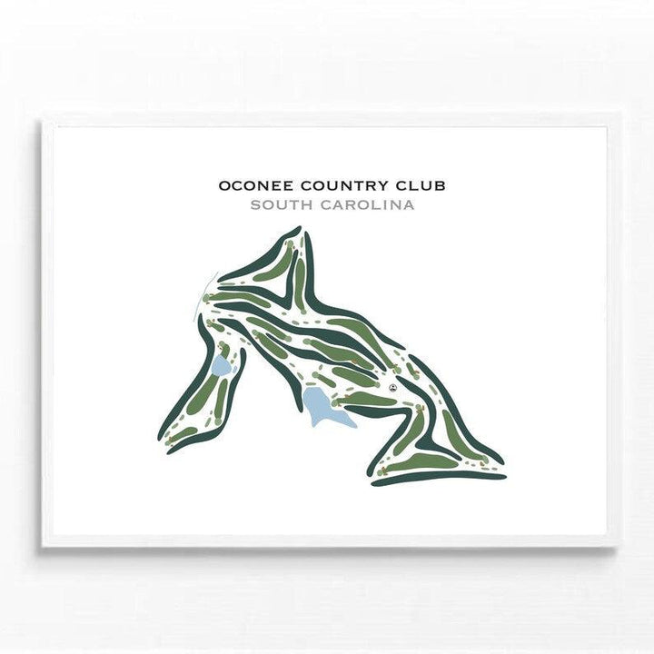 Oconee Country Club, South Carolina - Printed Golf Courses - Golf Course Prints