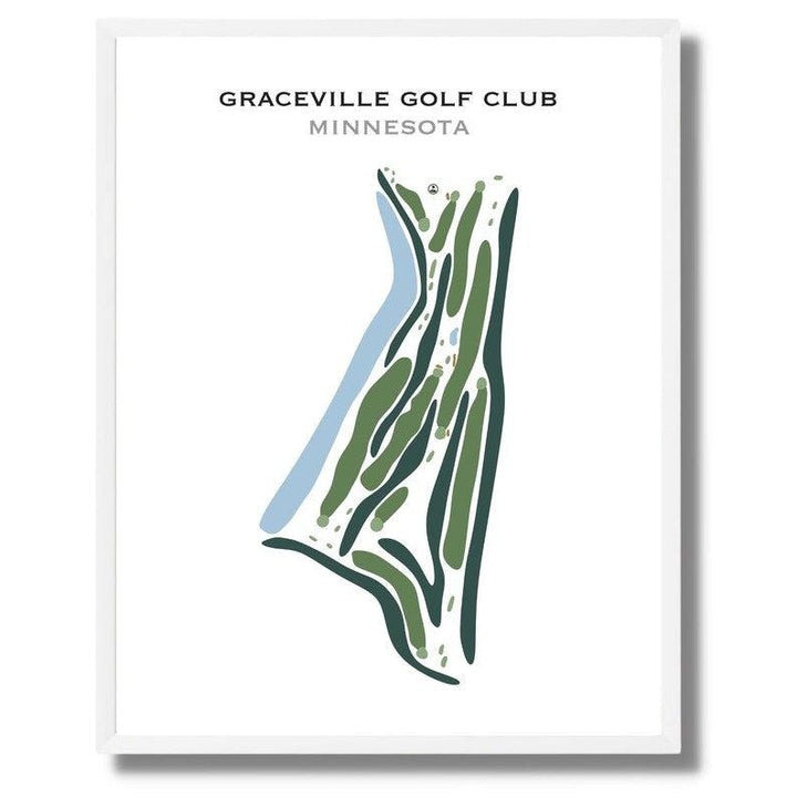 Graceville Golf Club, Minnesota - Printed Golf Courses - Golf Course Prints