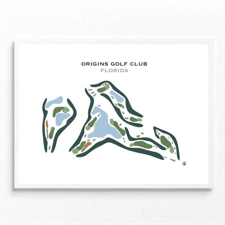 Origins Golf Club, Florida - Printed Golf Courses - Golf Course Prints