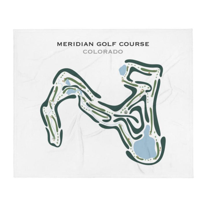 Meridian Golf Course, Colorado - Printed Golf Courses - Golf Course Prints