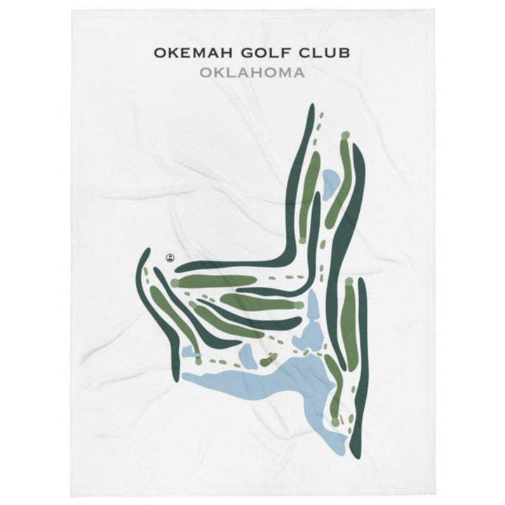 Okemah Golf Club, Oklahoma - Printed Golf Courses - Golf Course Prints