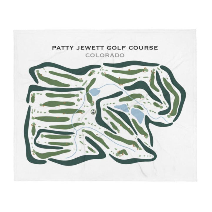 Patty Jewett Golf Course, Colorado - Printed Golf Courses - Golf Course Prints