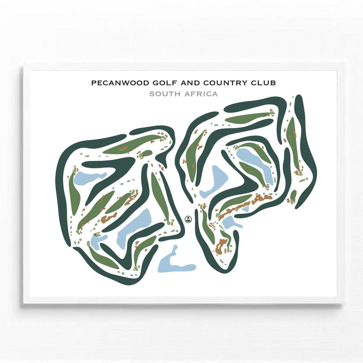 Pecanwood Golf and Country Club, South Africa - Printed Golf Courses - Golf Course Prints