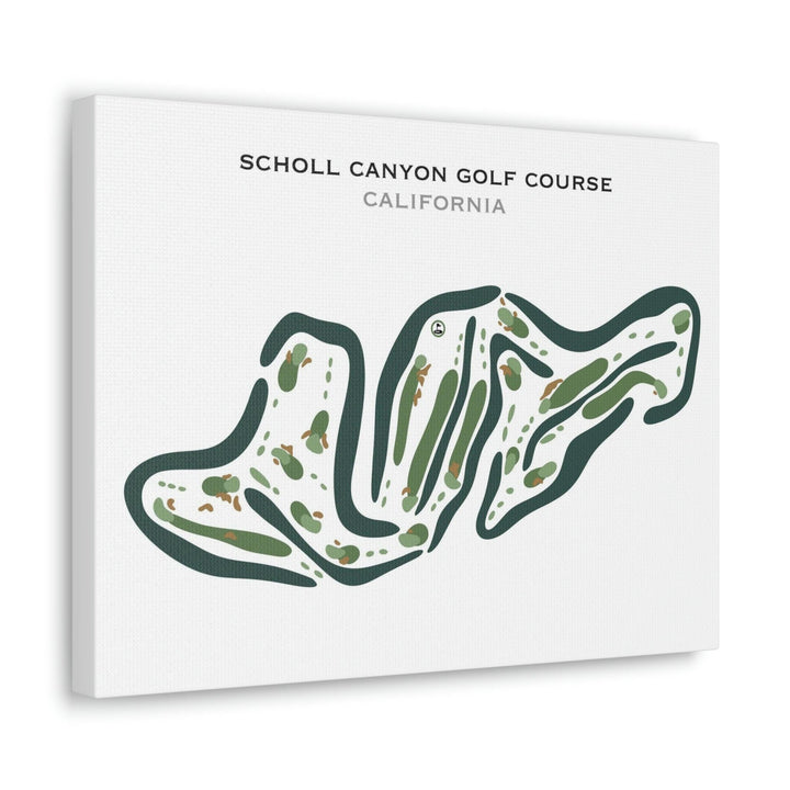 Scholl Canyon Golf Course, California - Printed Golf Courses - Golf Course Prints