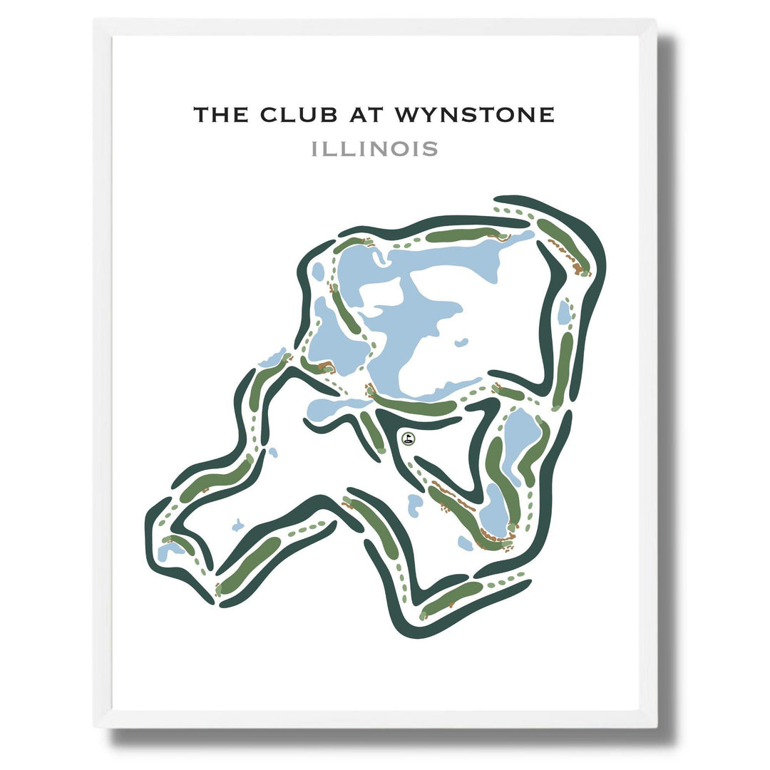 The Club at Wynstone, Illinois - Printed Golf Courses - Golf Course Prints