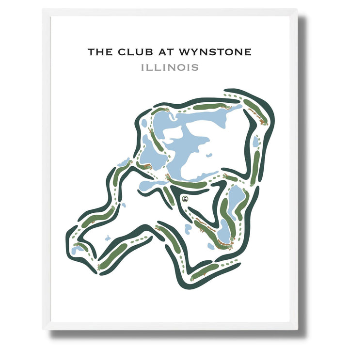 The Club at Wynstone, Illinois - Printed Golf Courses - Golf Course Prints