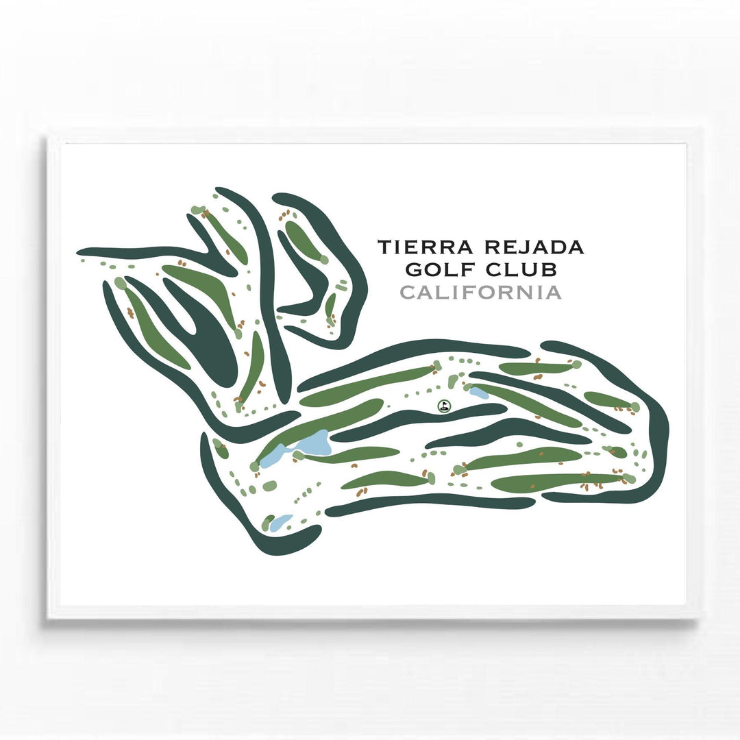 Tierra Rejada Golf Club, California - Printed Golf Courses - Golf Course Prints